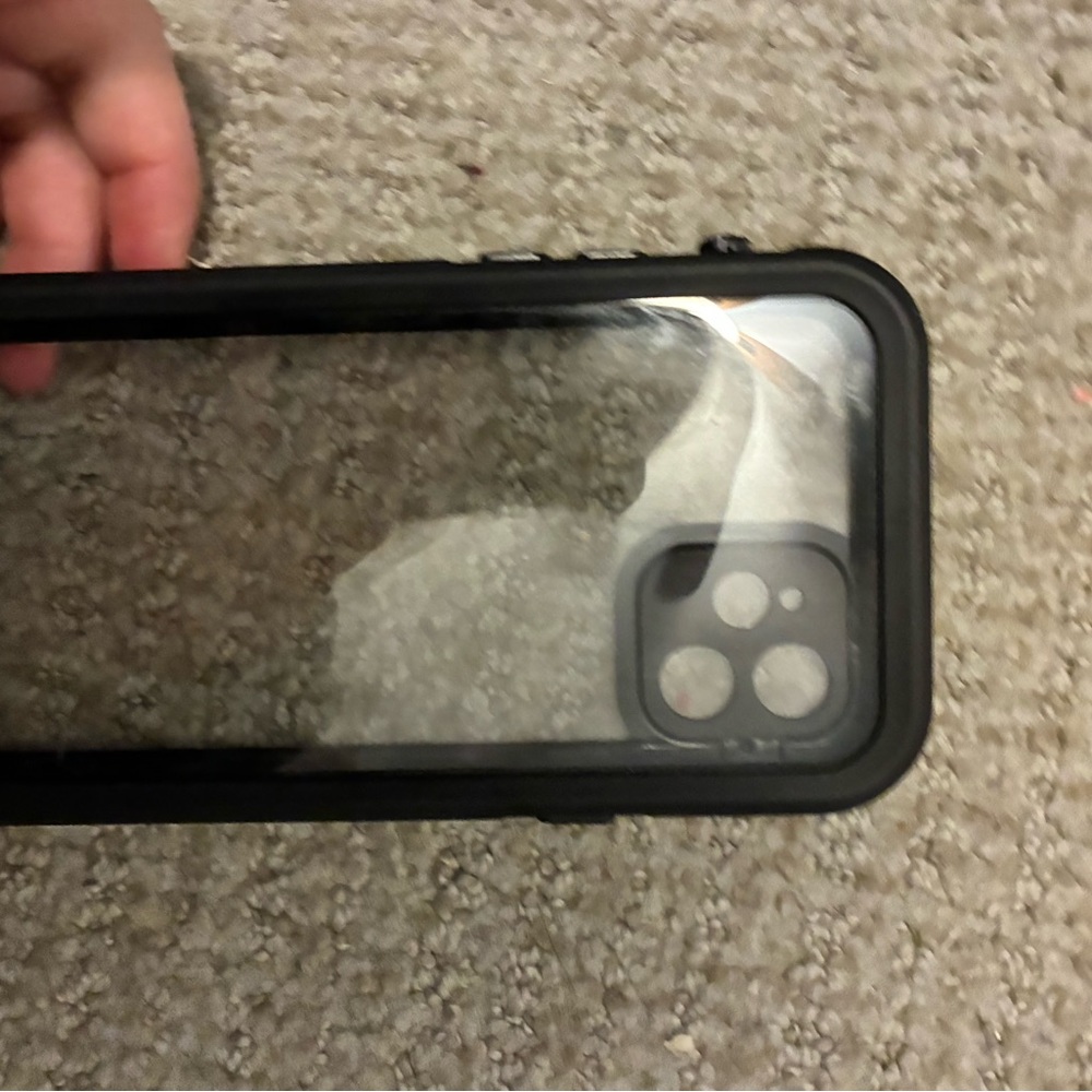 Black Protective Phone Case